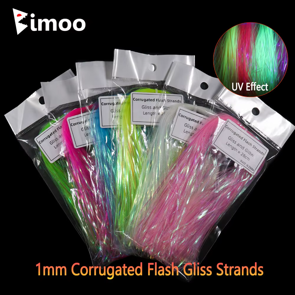 Oropar Bimoo Escamas reflectantes para mosca de mar y pececillos