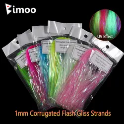 Oropar Bimoo Escamas reflectantes para mosca de mar y pececillos