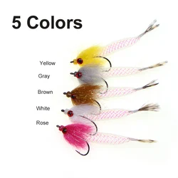 Vtwins streamer Mylar Minnows ojos 3D realistas para lubina