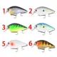 Crankbait con sonajero para lubina y lucio, señuelo duro de pesca - imagen 3