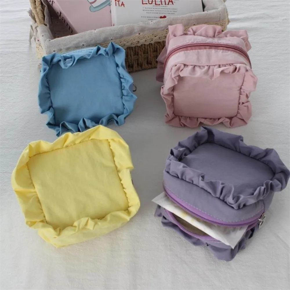 Monedero portátil de cosméticos con cierre cremallera para mujer - imagen 2