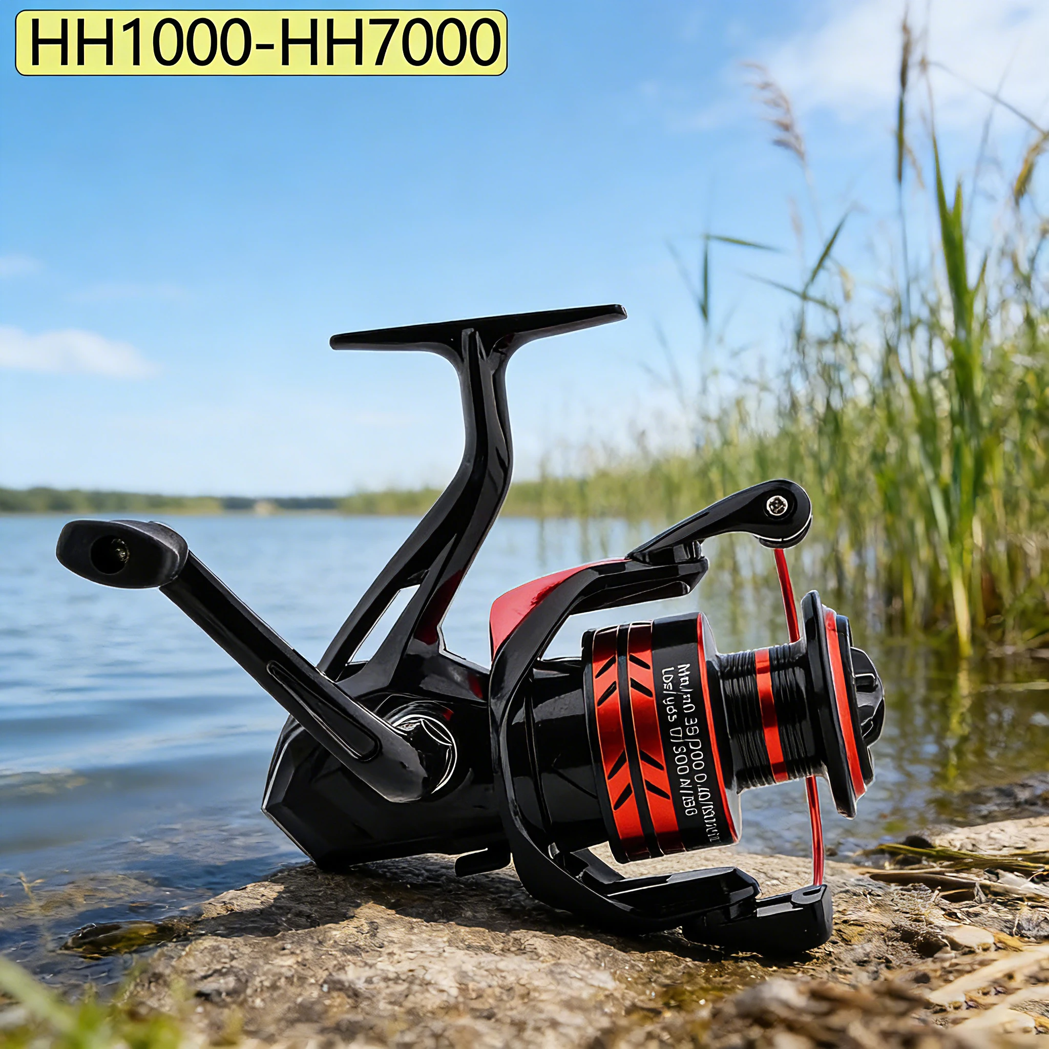 Carrete de Pesca Giratorio para carpa con rodamientos inox - imagen 4