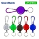 ShareShark llavero retractil de acero con cable y cierre resorte - imagen 4