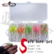 WALK FISH Swimbait blando con cola en T para micro vinilo - imagen 4