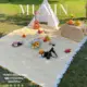 Mantel de picnic francés con correa de almacenamiento - imagen 3