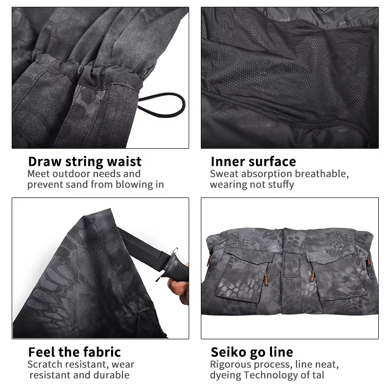 Chaquetón táctico HAN WILD – Cortavientos y térmico para hombre - imagen 4