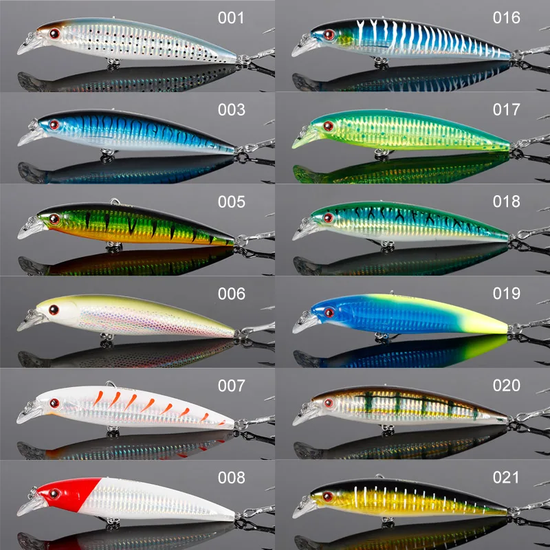 NOEBY Long Casting Minnow flotante – para agua dulce y salada - imagen 3