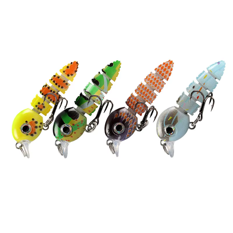 AS Crankbait Wobbler Hundimiento - Anzuelos triples para agua salada - imagen 5