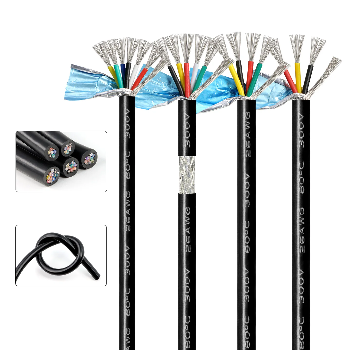 Cable de cobre doble blindaje antiinterferencias para control de señal - imagen 2