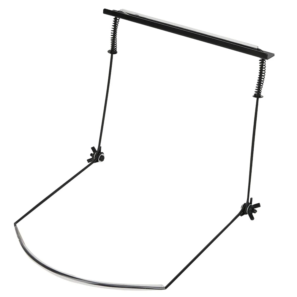 Soporte para armónica ajustable metálico negro para tocar - imagen 3
