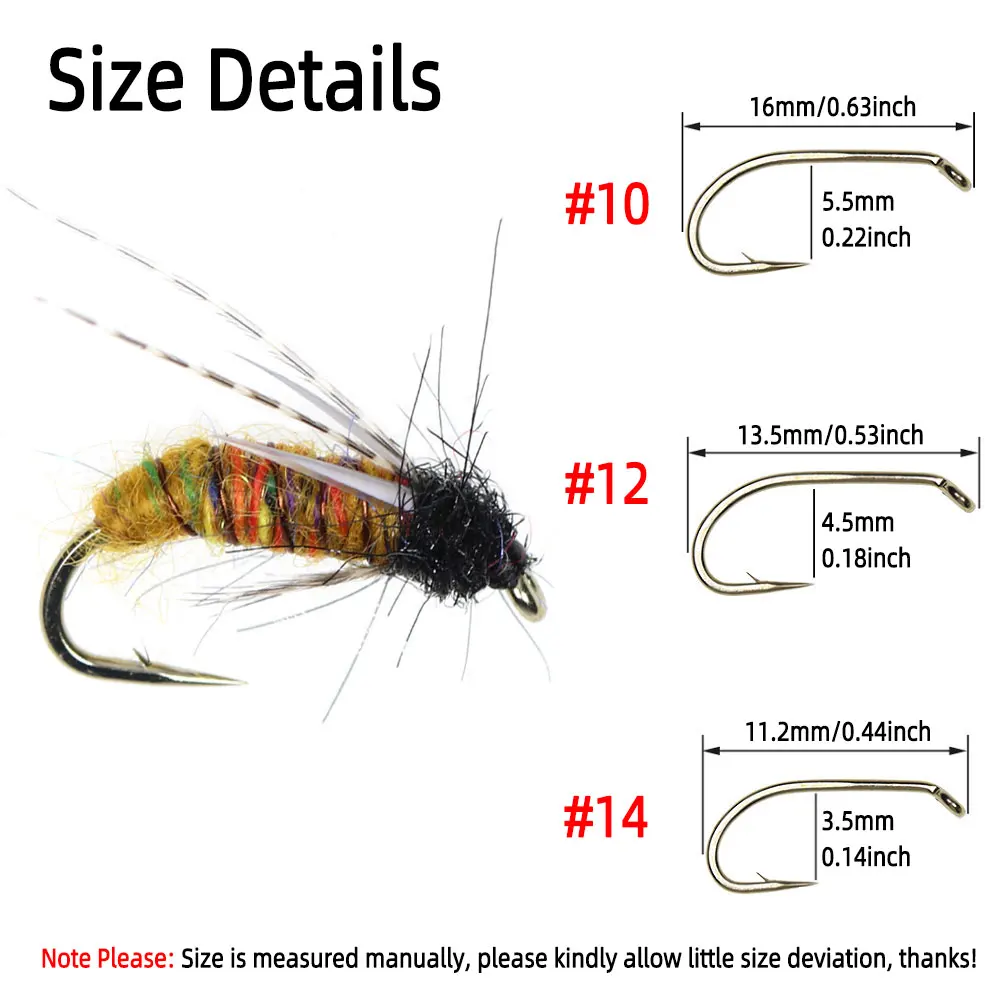 Anzuelo Partridge Soft Hackle Nymph – Ninfa marrón para trucha - imagen 2