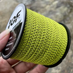 Sedal trenzado PE de alta calidad para pesca carpa y hielo multicolor