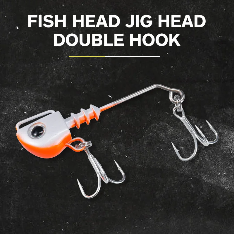 DT Señuelo de silicona con jig head para lubina y lucio - imagen 3