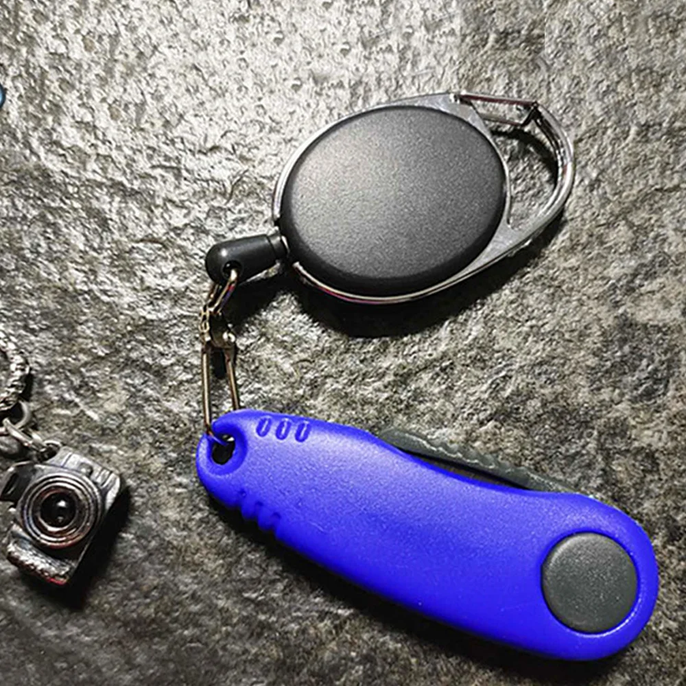 Tijeras plegables camarón cortador de línea y pinza nudos inox - imagen 3