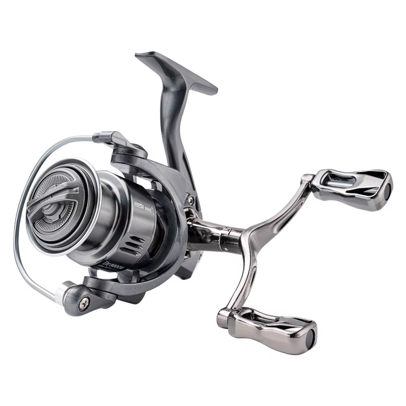 Carrete de Pesca 2500S/3000M: 3+1BB, Mango doble, Arrastre 8kg