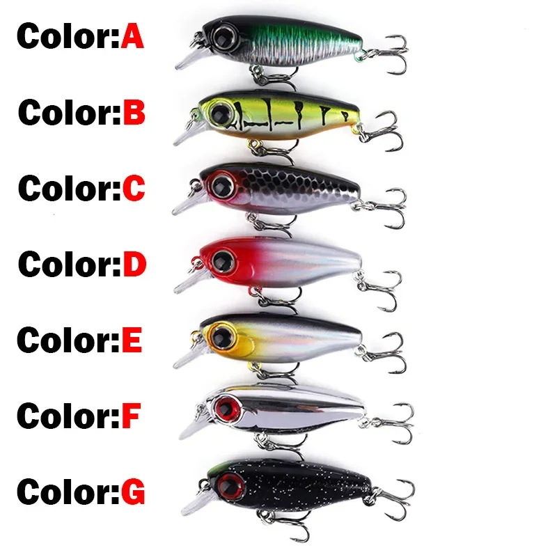 Senuelo minnow hundido 40mm – perca y lubina - imagen 5
