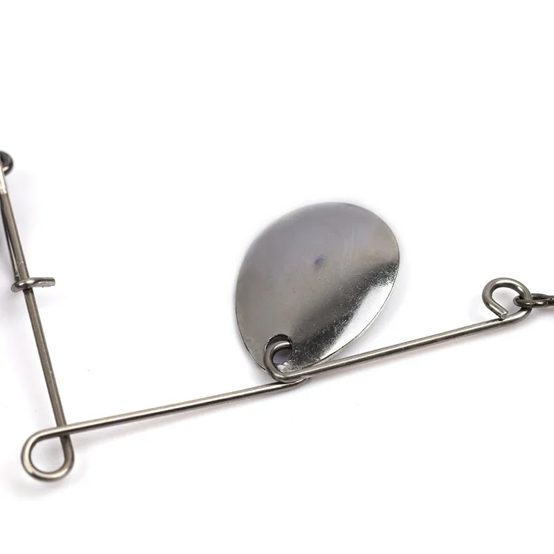 OUTKIT Spinnerbait 2,5g – Señuelo giratorio para lubina - imagen 5