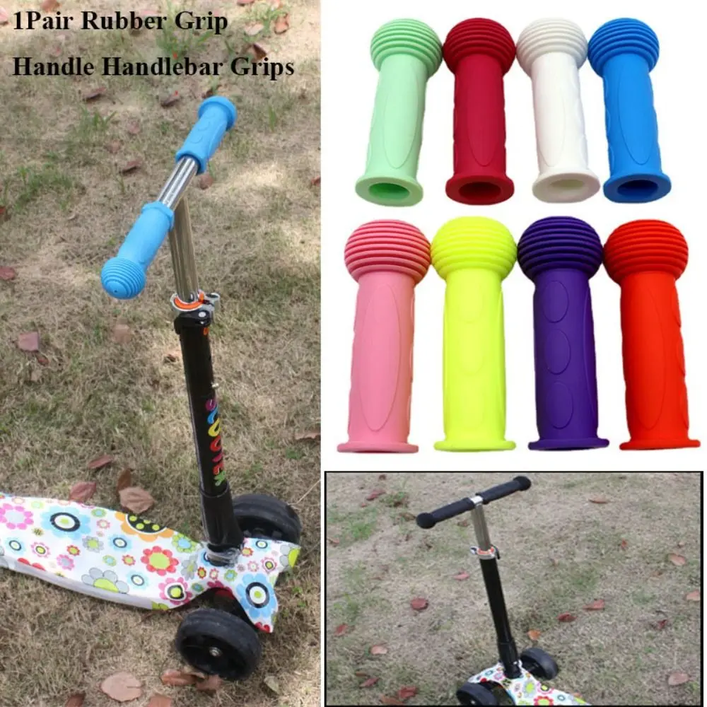 Empuñaduras de goma antideslizantes de colores para scooter y manillar - imagen 5