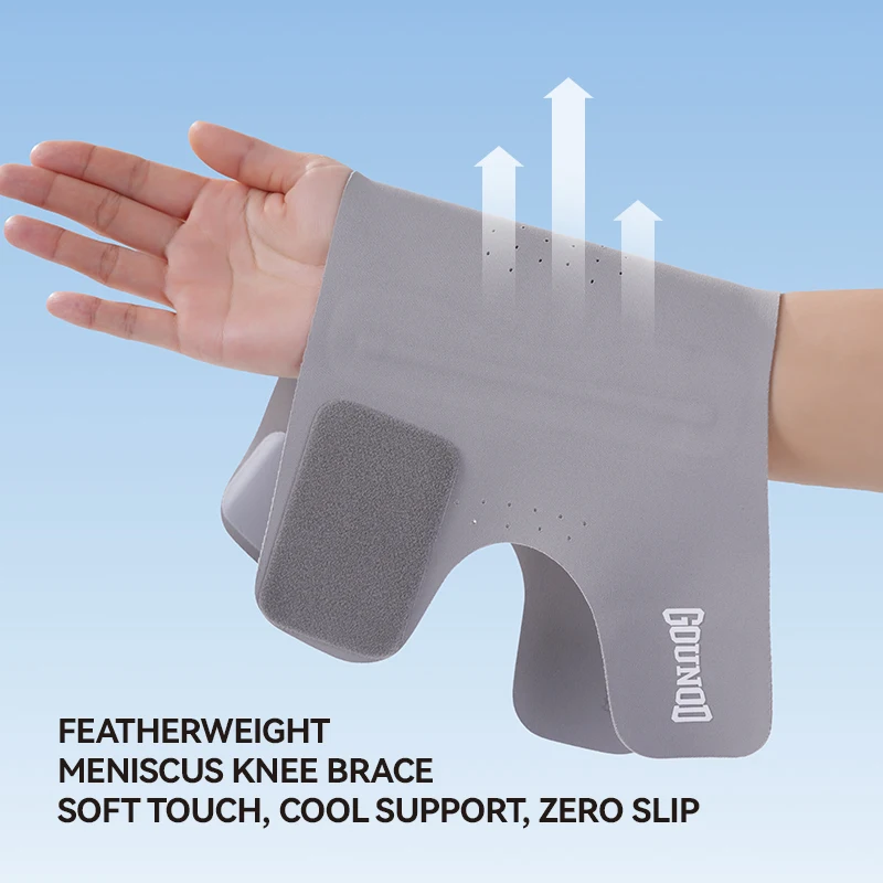 Protector de rodilla GOUNOD antideslizante con orificio abierto - imagen 2