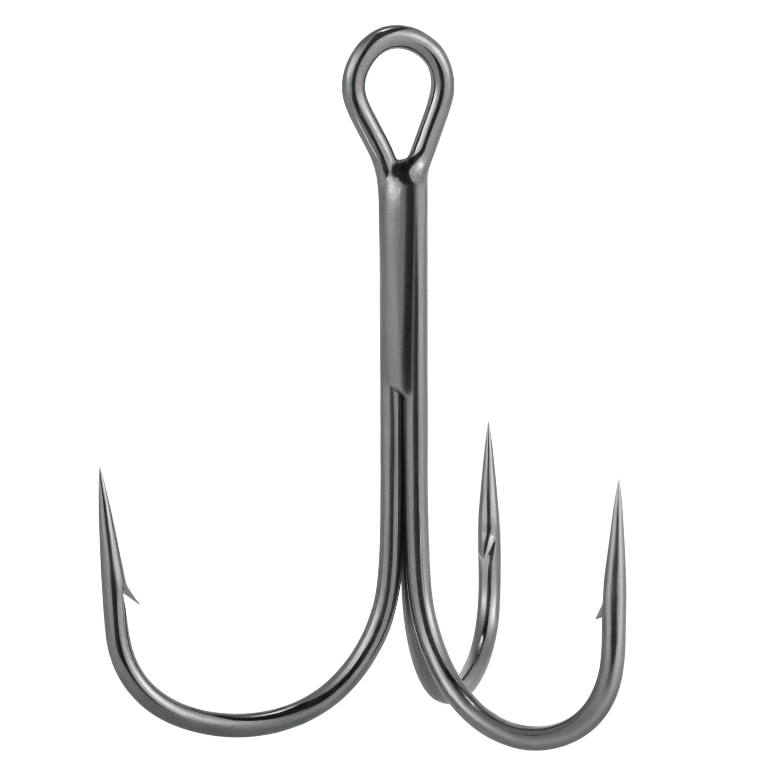 Anzuelos triple acero carbono para surf casting – Afilados