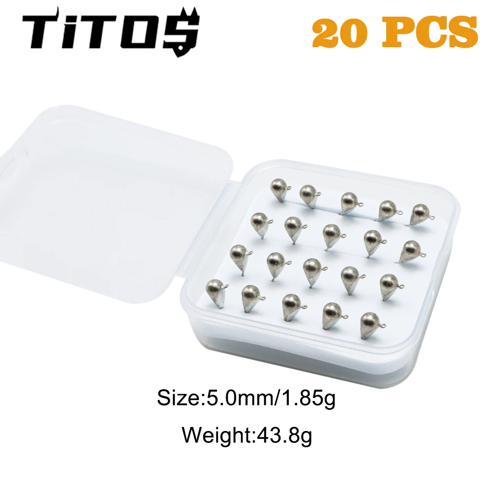 Jig head tungsteno con púas para lubina – anzuelos de lágrima