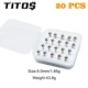 Jig head tungsteno con púas para lubina – anzuelos de lágrima