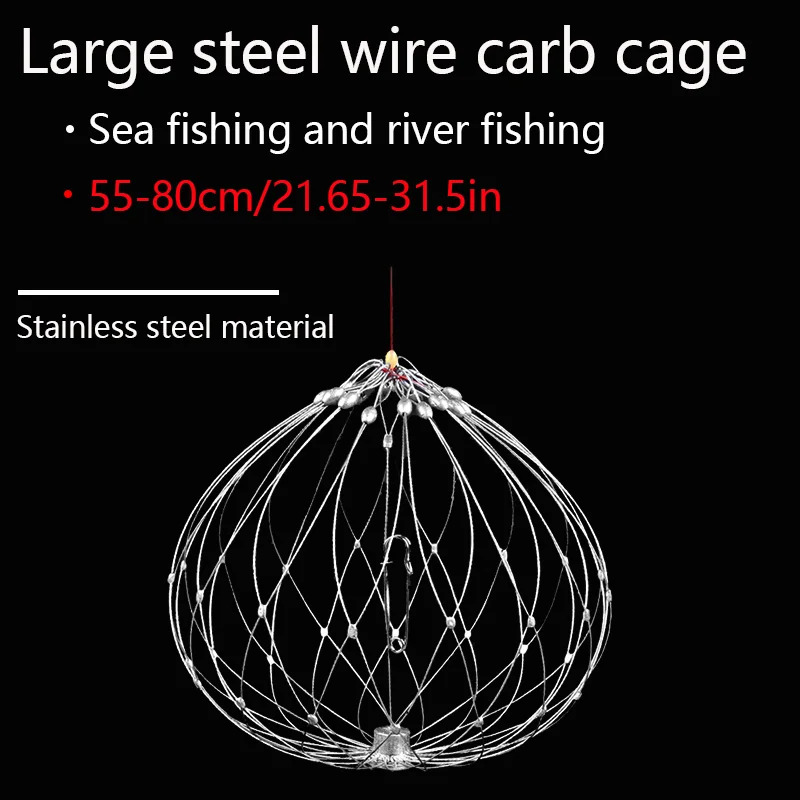 Universal Jaula de cangrejo Mejorada para pesca recreativa eficiente - imagen 3