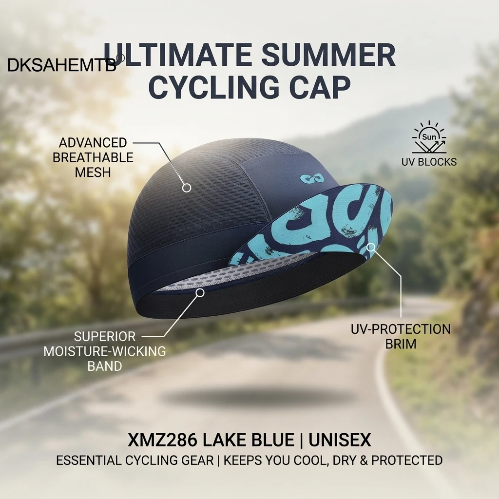 Gorro transpirable de secado rápido para ciclismo y pesca verano - imagen 3