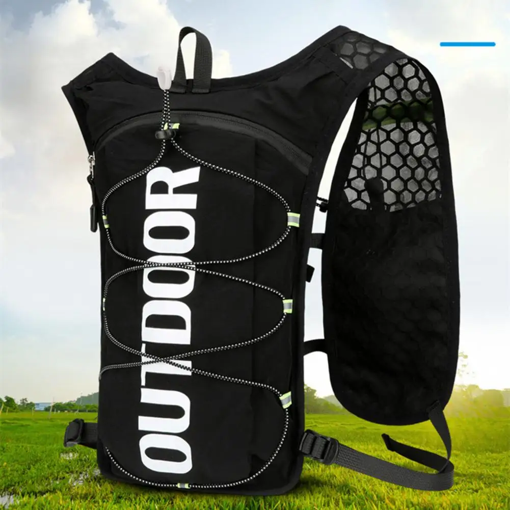 Mochila de Hidratación reflectante con multibolsillos para senderismo - imagen 4