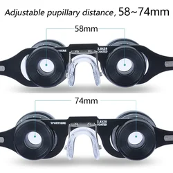 Telescopio de Pesca HD 10x34 – Binoculares Polarizados con Zoom 10x