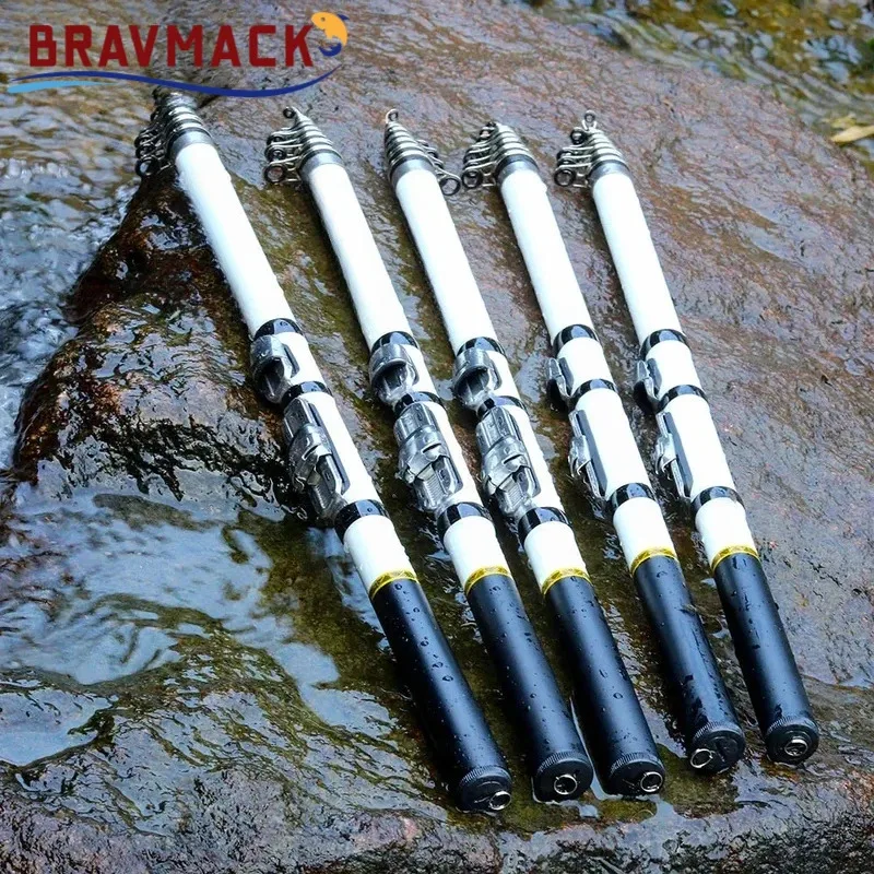 BRAVMACK Caña telescópica fibra de carbono – Mini - imagen 3