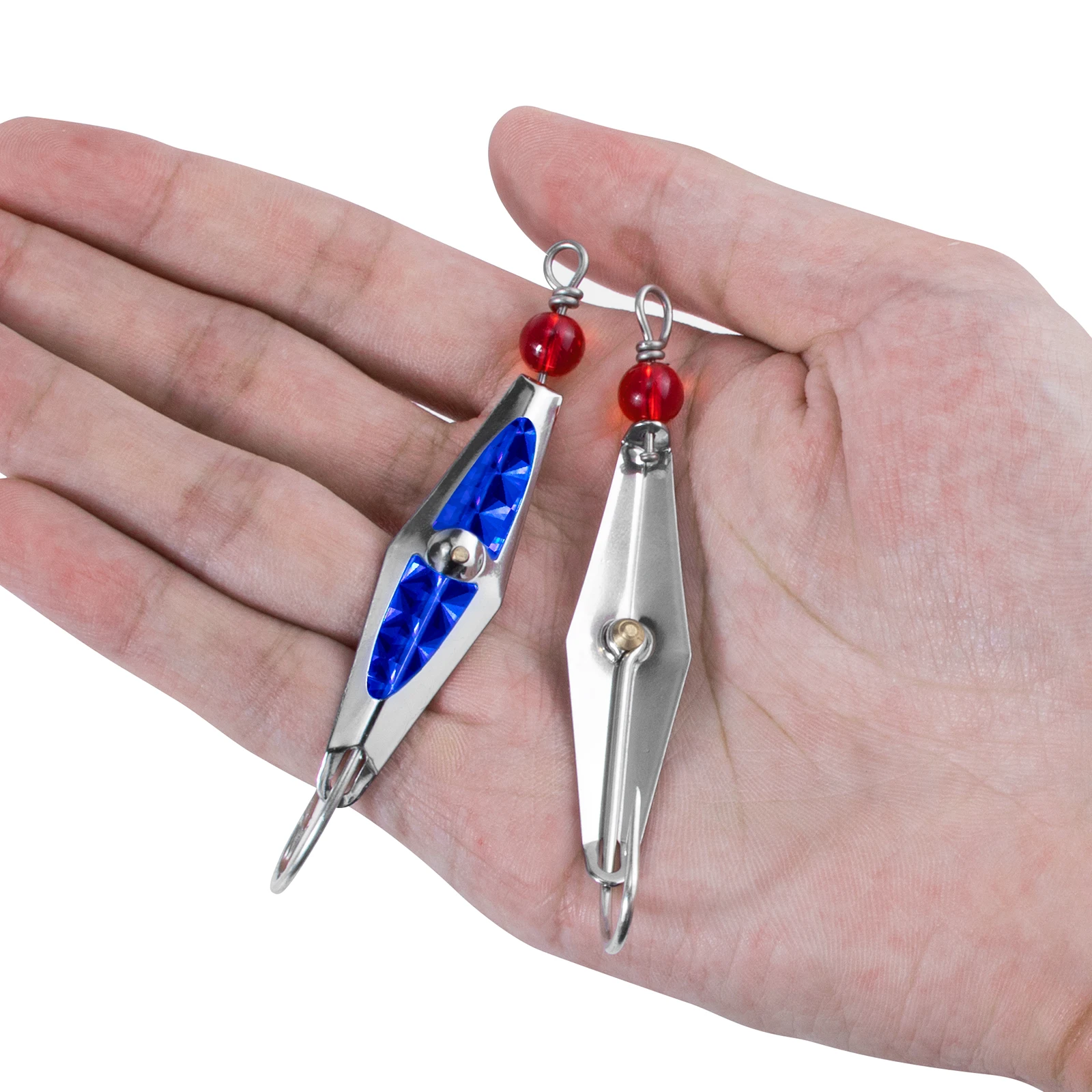 Señuelo Cuchara jig metálico para trolling, lances largos - imagen 4