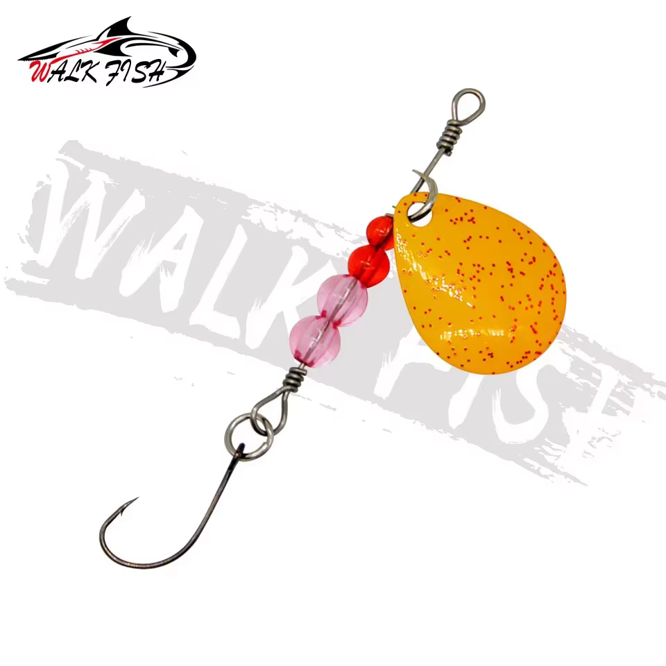 WALK FISH Cuchara de Pesca Giratoria Metálica – Señuelo Trucha - imagen 2