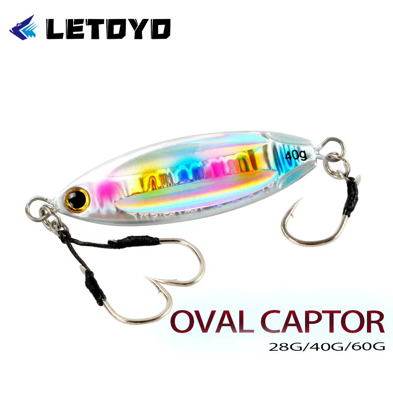 Letoyo Jig Metálico Luminoso – Señuelo para Pesca en Mar - imagen 2