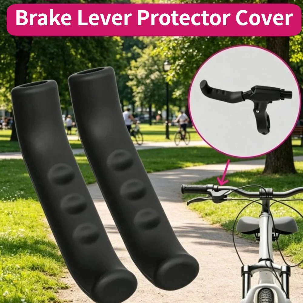 Fundas de silicona para manetas de freno de bici – MTB y carretera - imagen 4