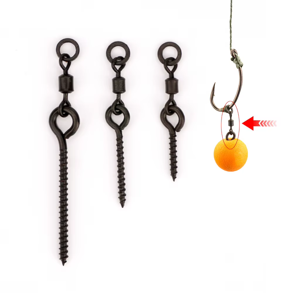 Hirisi Tornillo para Boilie con Giratorio – Ronnie Rig - imagen 3