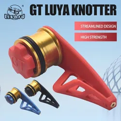 Atador de Nudos Flying Bobbin Lizard metálico para GT en PE