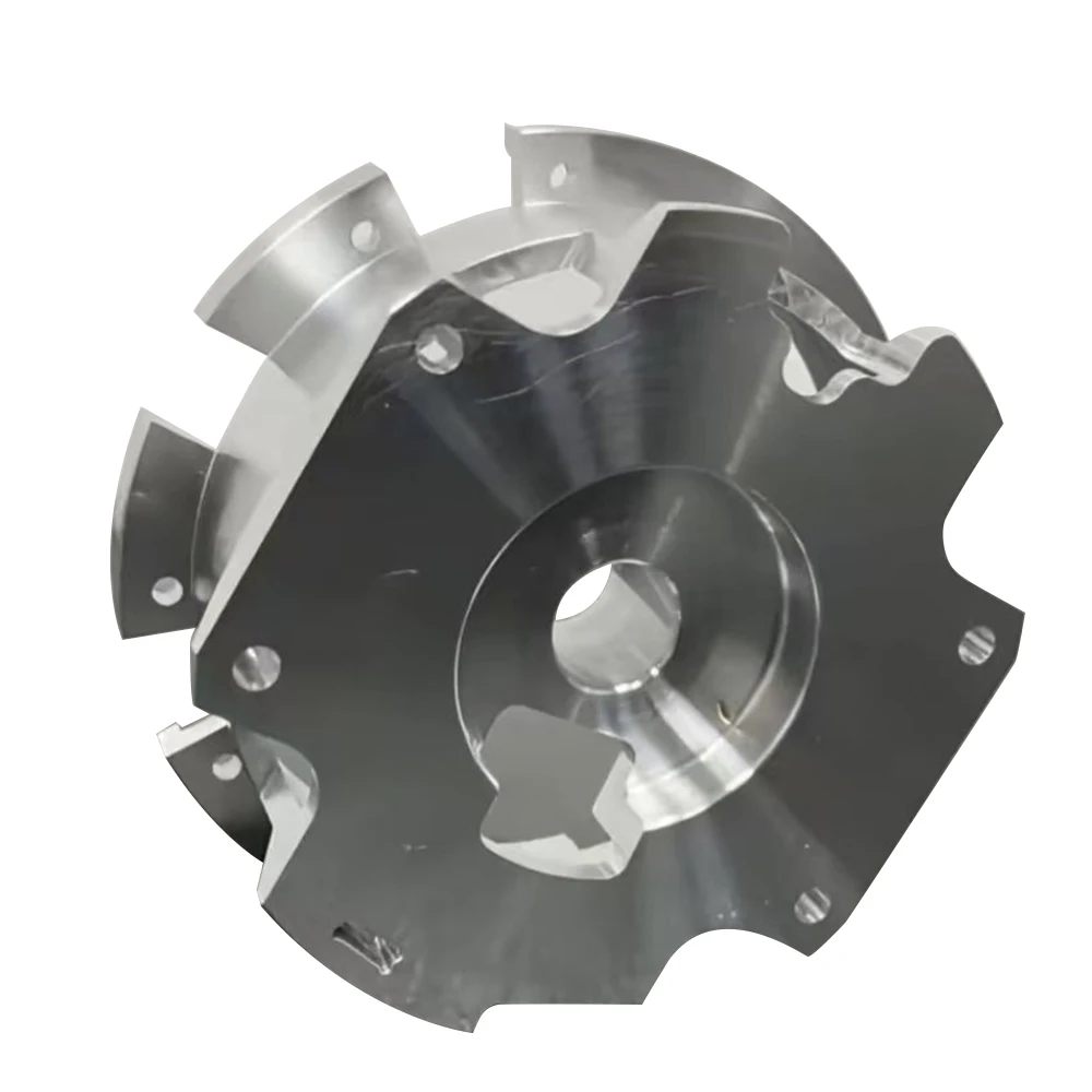 Soporte roscado multiorificio de aluminio CNC de alta precisión