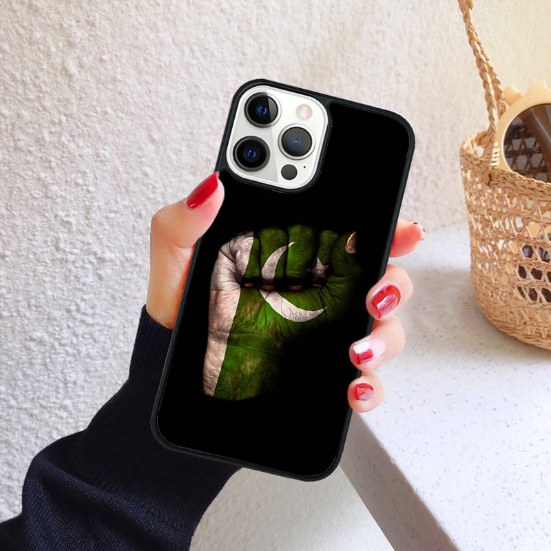 Funda con bandera de Pakistán para iPhone