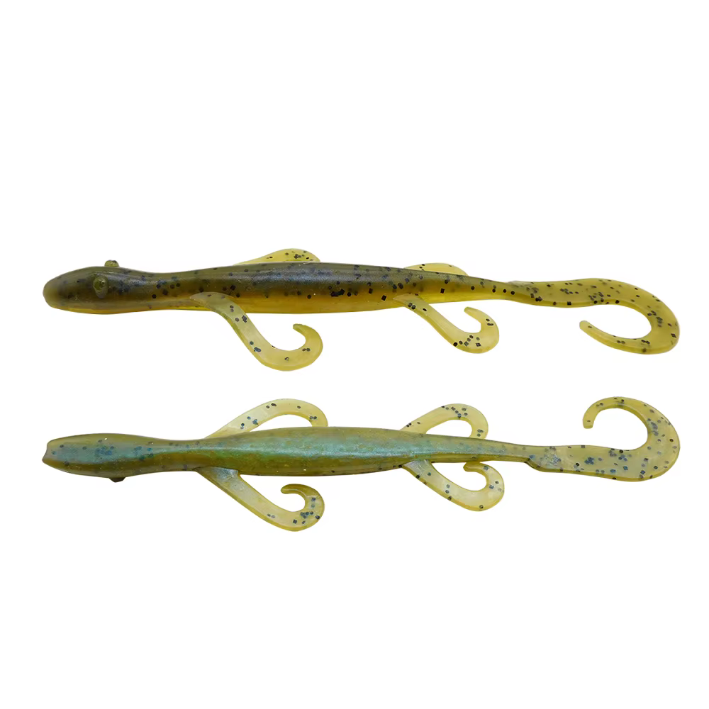 ESFISHING Señuelo lagarto salvaje 140 mm de silicona para lucio - imagen 3