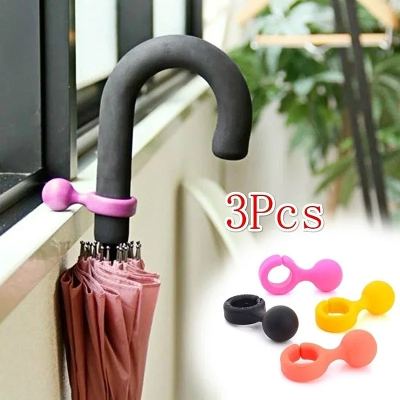 Soporte de paraguas extensible con gancho y aro para pesca - imagen 4