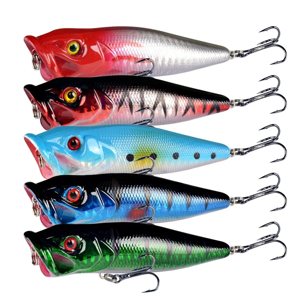 Señuelo Popper de superficie cebo duro para pesca - imagen 2