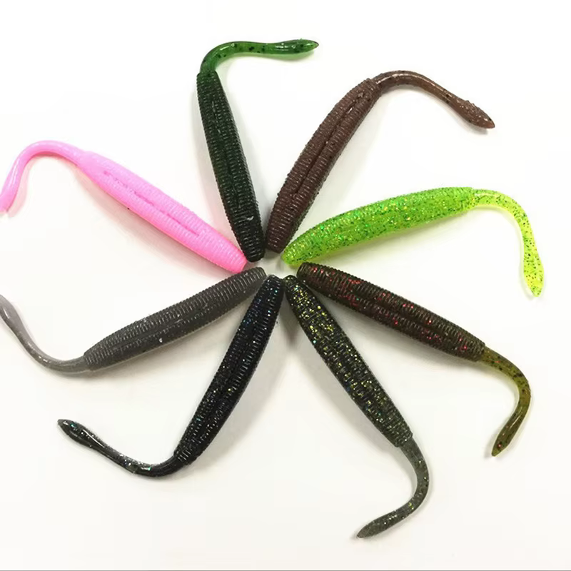 Donglejian DSD4 cebo suave cola voladora – imitación insecto río