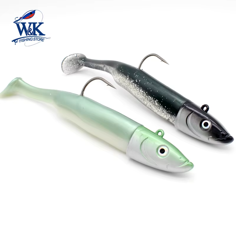 Jig Vinilo Paddle Tail 14,5 cm 120g – Rockfish Pollock Arrastre - imagen 3
