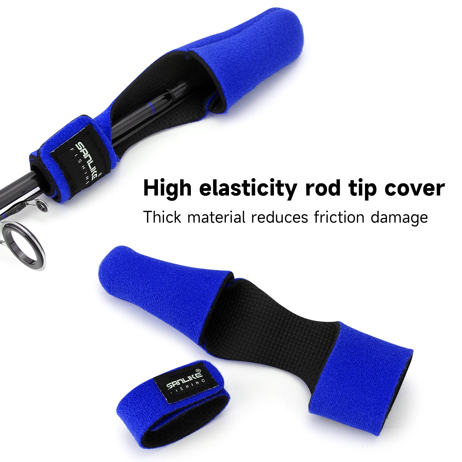 Fundas protectoras caña de pescar Sanlike neopreno antideslizante - imagen 4