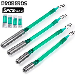 PROBEROS Plomos deslizantes para pesca de fondo y deriva