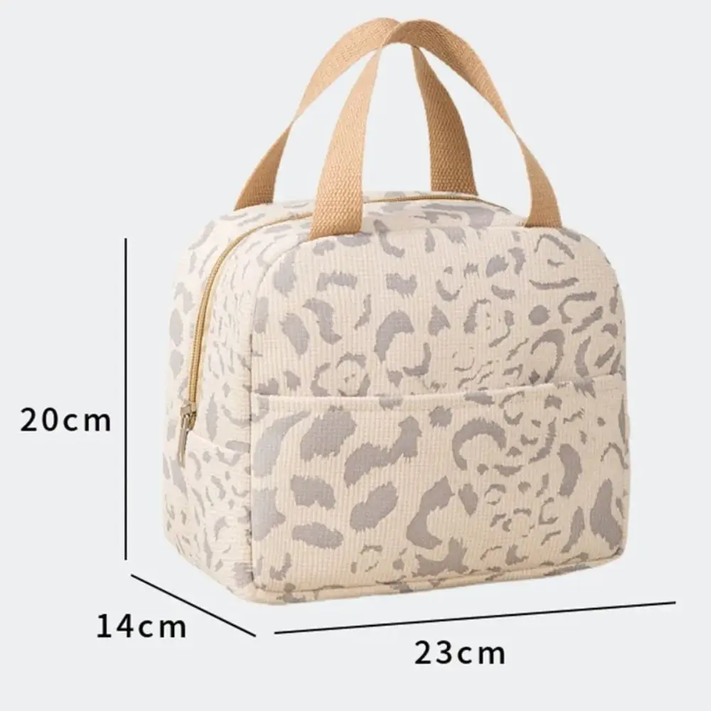 Bolsa de almuerzo con diseño de tinta