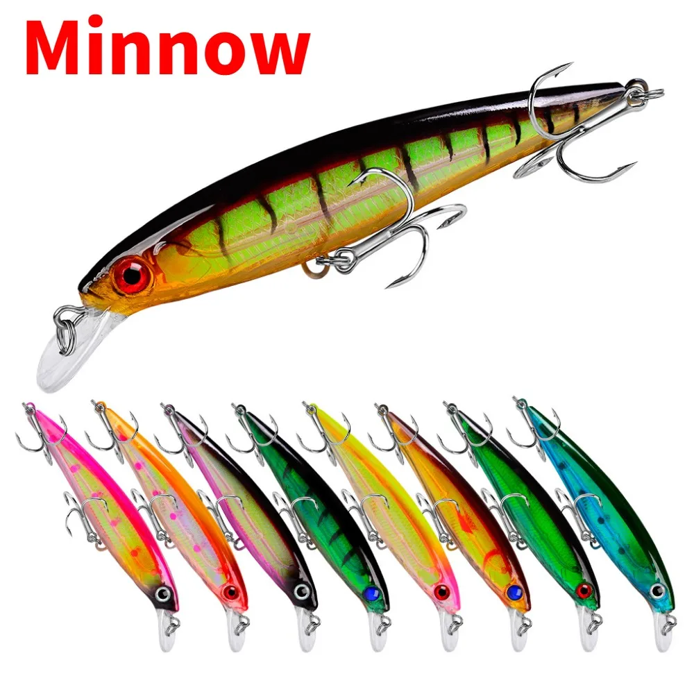 Señuelo Minnow para black bass, lucio y carpa - imagen 2