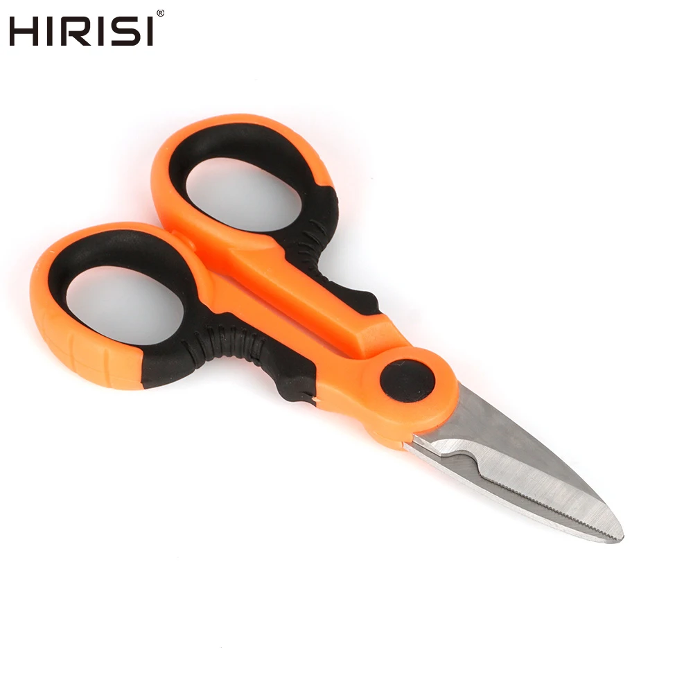 Tijeras de pesca Hirisi JD02 en uso