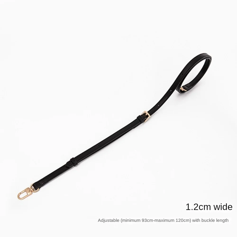 Correa para bolso ajustable de cuero PU sin perforaciones hombro - imagen 3